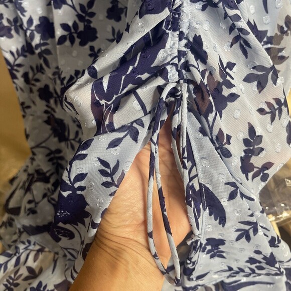 Eliza J Sleeveless Bird Print Sheath Dress Sz 10 New *Missing Belt* - Picture 3 of 11